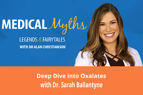 Dr. Sarah Ballantyne introduces a podcast.