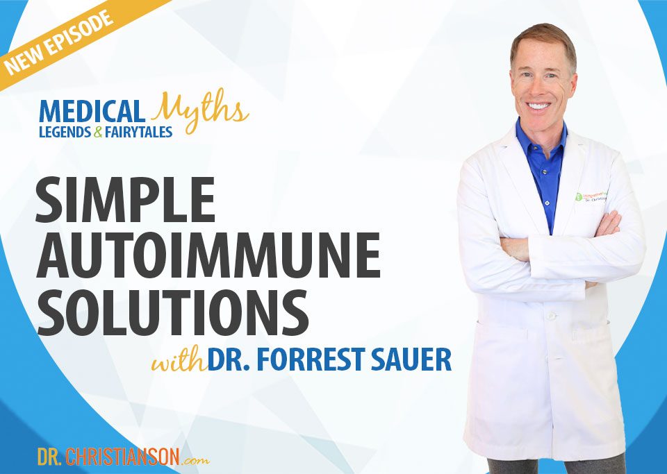 Dr. C introducing an autoimmune article podcast.