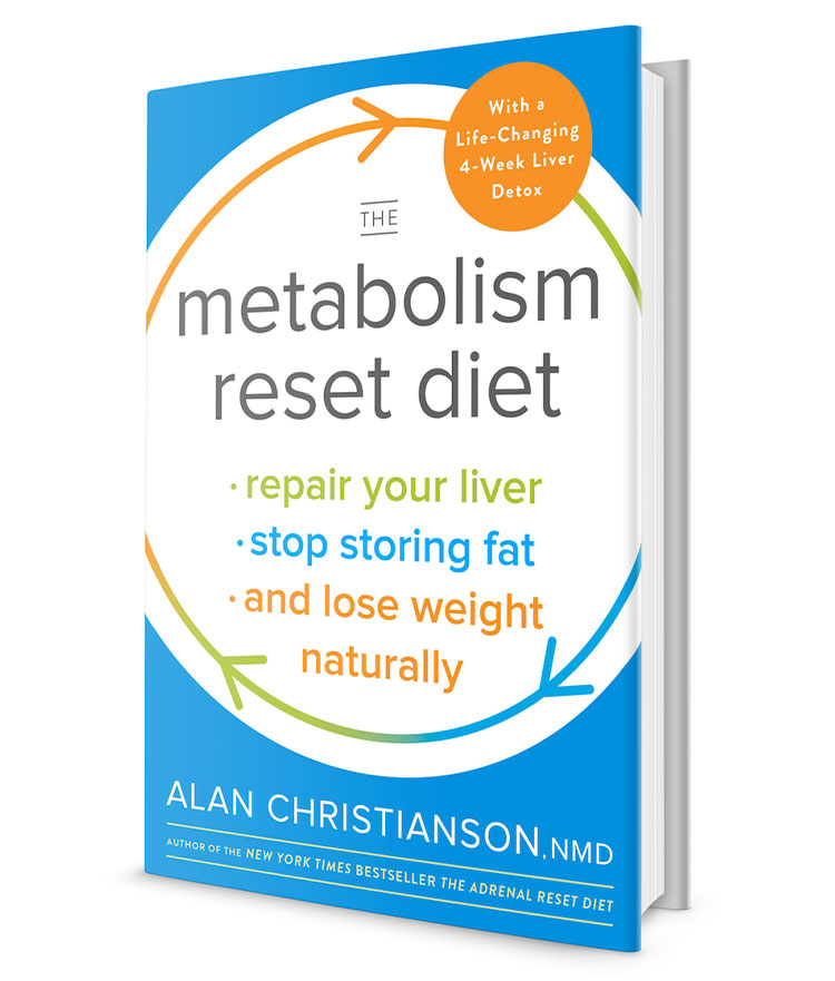 Metabolism reset diet book with natural remedies.